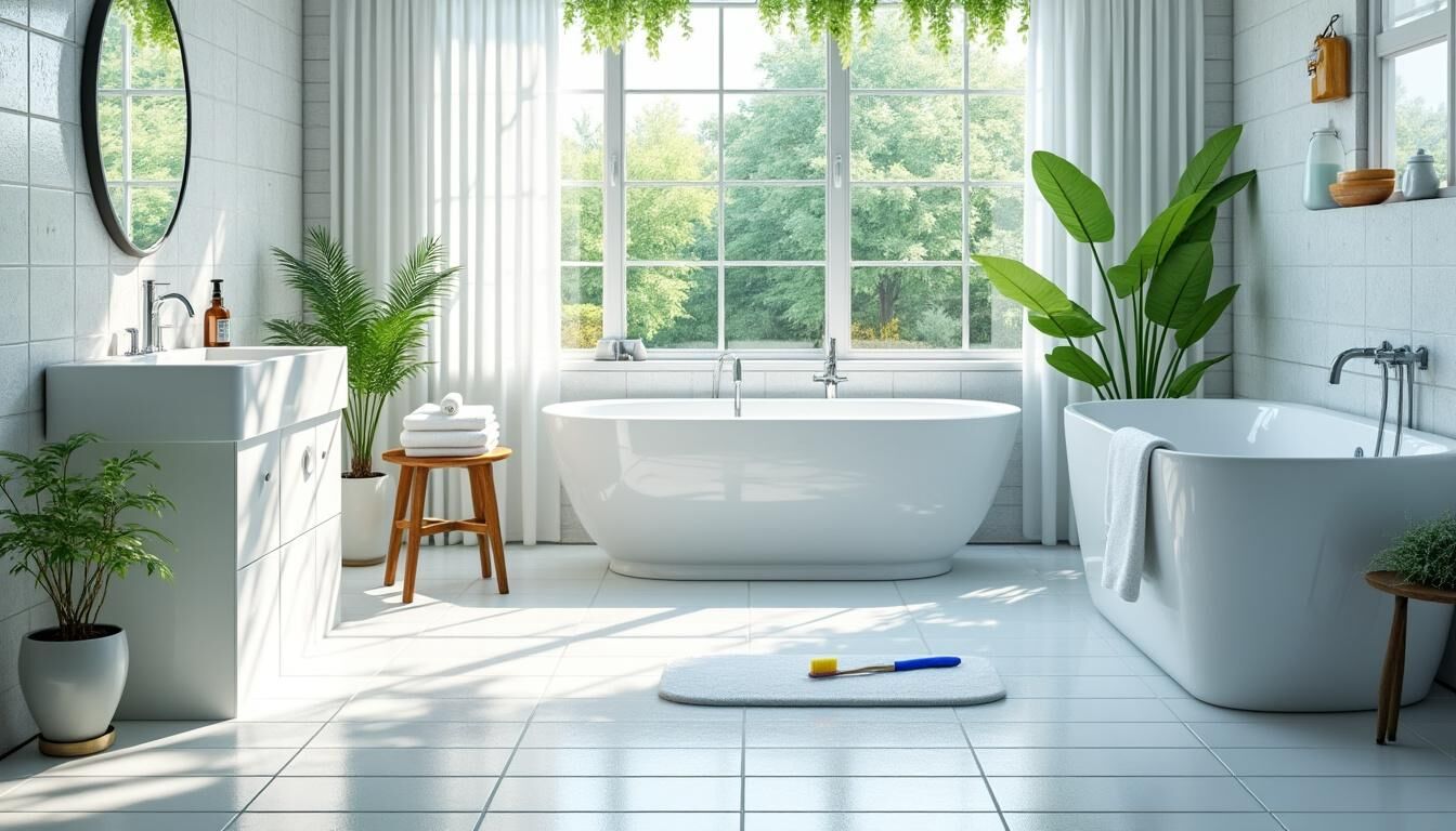 10 astuces efficaces pour blanchir les joints de salle de bain