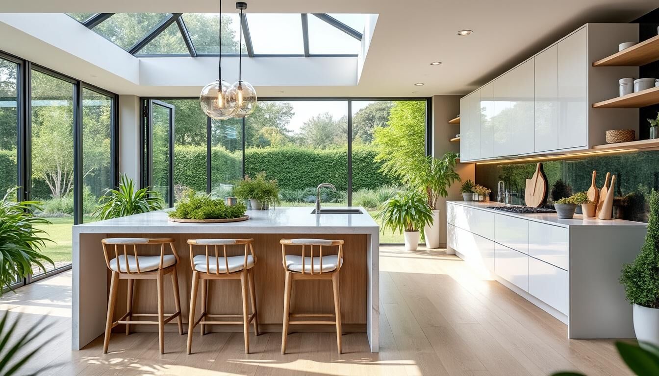 10 conseils pour réussir l’aménagement d’une cuisine dans une veranda