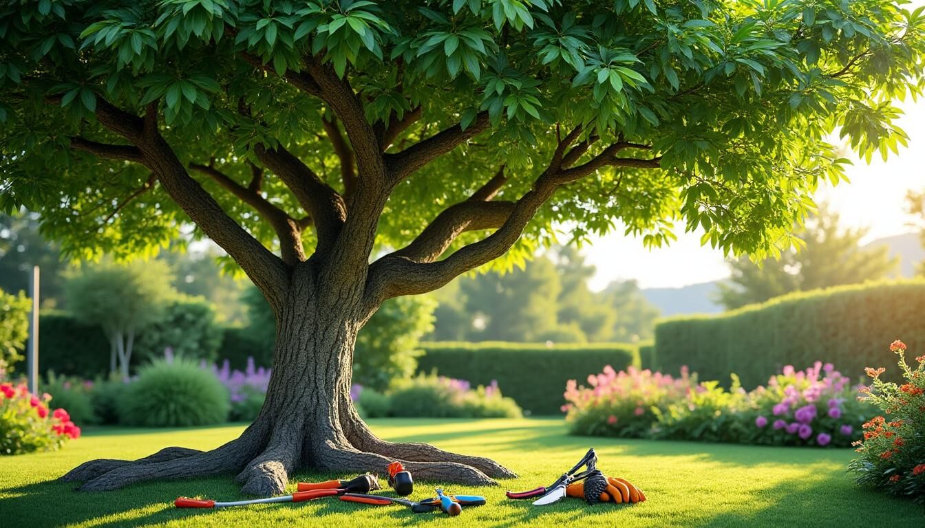 Mûrier platane en parasol : Astuces de formation et d’entretien