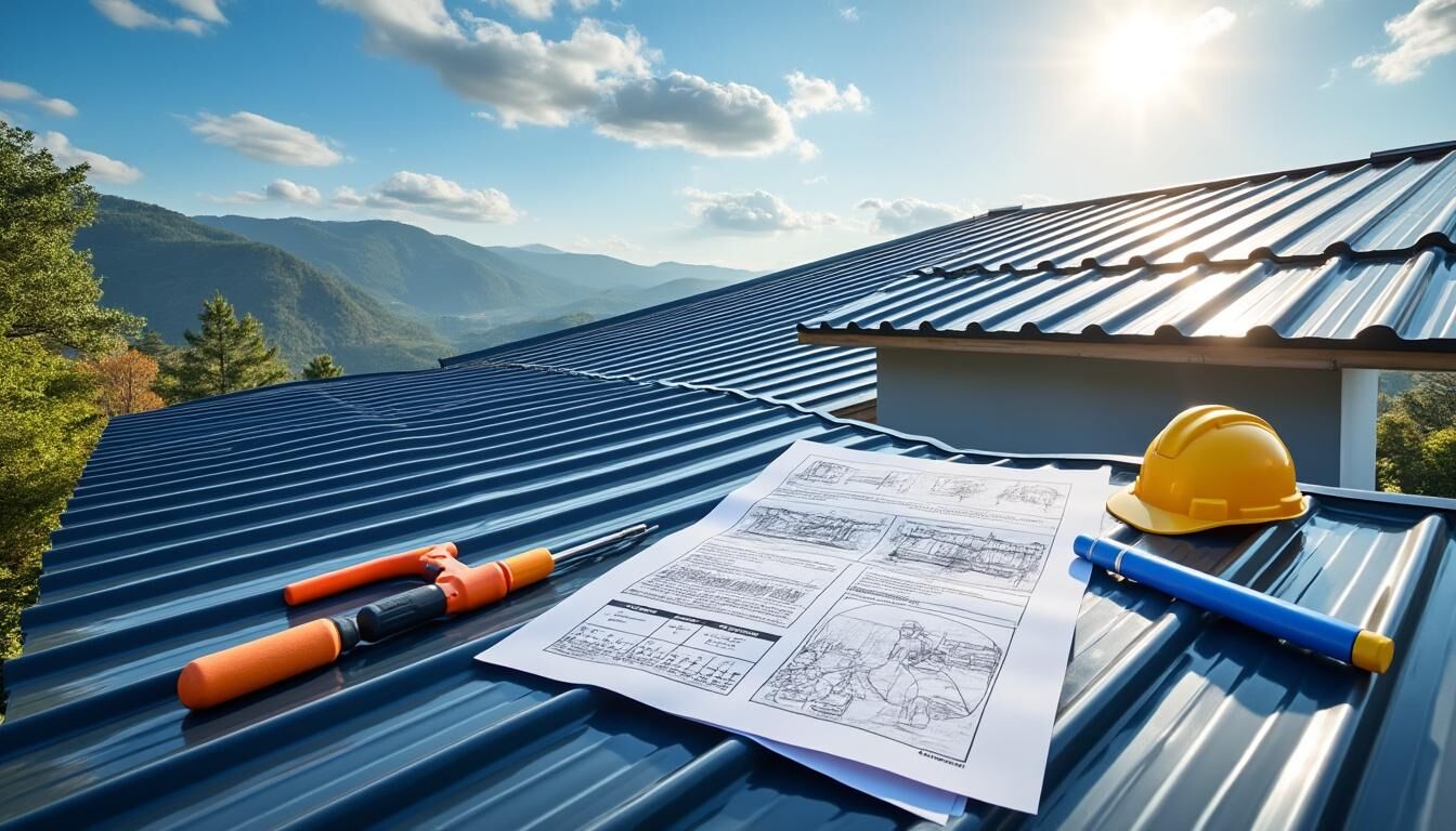 Toiture tole ondulée : guide d’achat et conseils de pose