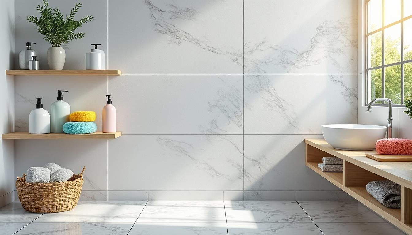 Découvrez notre guide simple et rapide pour un nettoyage efficace de votre salle de bain. Suivez nos conseils pratiques pour rendre votre espace éclatant et sans bactéries. Parfait pour un entretien régulier ou un grand nettoyage de printemps !